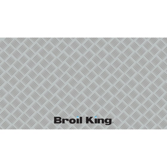 Mata pod grilla srebrna Broil King